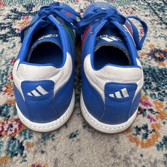 Adidas‎ Vintage Blue Samba Millennium World Cup Shoes Italy Men’s Size 10 - Picture 5 of 10